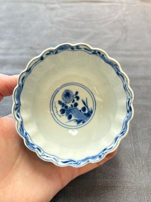13 Chinese blue and white cups and 15 saucers, Kangxi — 照片 65