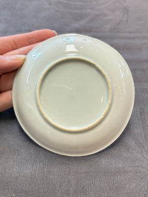 13 Chinese blue and white cups and 15 saucers, Kangxi — 照片 86