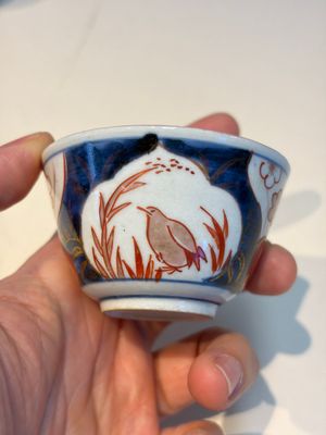 13 Chinese blue and white wares and four sets of Japanese Imari cups and saucers, 17/18th C. — foto 31