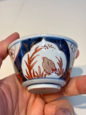 13 Chinese blue and white wares and four sets of Japanese Imari cups and saucers, 17/18th C. — foto 33