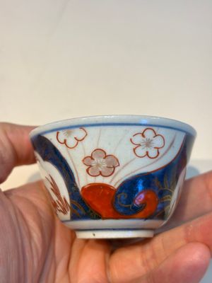 13 Chinese blue and white wares and four sets of Japanese Imari cups and saucers, 17/18th C. — foto 34