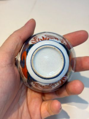13 Chinese blue and white wares and four sets of Japanese Imari cups and saucers, 17/18th C. — foto 36