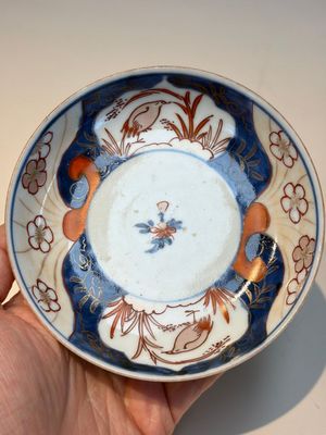 13 Chinese blue and white wares and four sets of Japanese Imari cups and saucers, 17/18th C. — foto 4