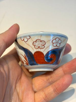 13 Chinese blue and white wares and four sets of Japanese Imari cups and saucers, 17/18th C. — foto 44