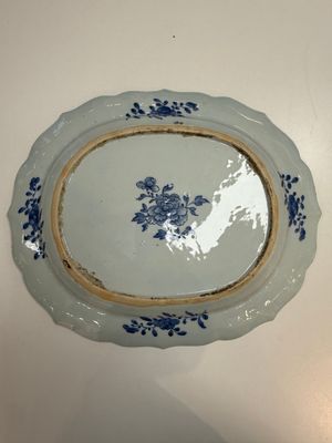 13 Chinese blue and white 'Xi Xiang Ji' serving dishes, Qianlong — 照片 2