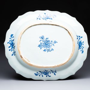 13 Chinese blue and white 'Xi Xiang Ji' serving dishes, Qianlong — 照片 5