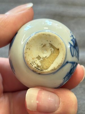 13 Chinese blue, white and polychrome wares, Kangxi and later — photo 43