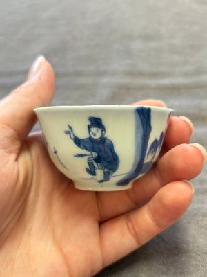 13 Chinese blue, white and polychrome wares, Kangxi and later — photo 67