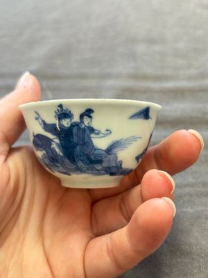 13 Chinese blue, white and polychrome wares, Kangxi and later — photo 69