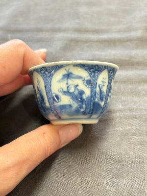 13 Chinese blue, white and polychrome wares, Kangxi and later — photo 75