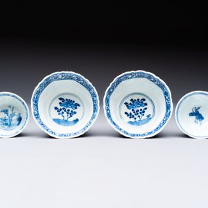 13 Chinese blue, white and polychrome wares, Kangxi and later — photo 12