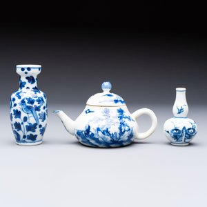 13 Chinese blue, white and polychrome wares, Kangxi and later — photo 14