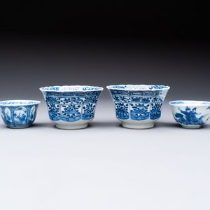 13 Chinese blue, white and polychrome wares, Kangxi and later — photo 8