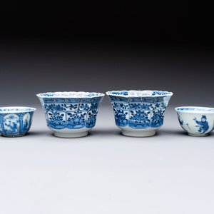 13 Chinese blue, white and polychrome wares, Kangxi and later — photo 10