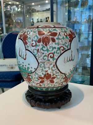 13 Chinese blue, white, famille rose, verte and qianjiang cai wares, 19/20th C. — photo 37