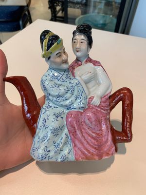 13 Chinese blue, white, famille rose, verte and qianjiang cai wares, 19/20th C. — photo 42