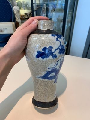 13 Chinese blue, white, famille rose, verte and qianjiang cai wares, 19/20th C. — photo 67