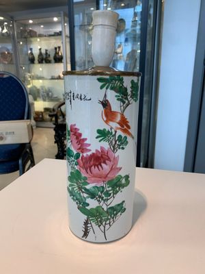 13 Chinese blue, white, famille rose, verte and qianjiang cai wares, 19/20th C. — photo 82