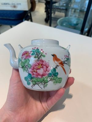 13 Chinese blue, white, famille rose, verte and qianjiang cai wares, 19/20th C. — photo 9