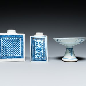 13 pieces of blue and white Chinese porcelain, 18/20th C. — 照片 8