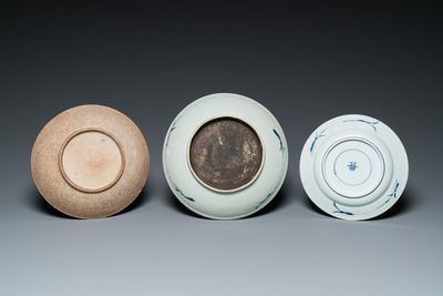 13 stukken Chinees blauw-wit porselein, 18/20e eeuw — foto 3