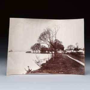 14 black and white photos of Hangzhou and the West Lake region, China, ca. 1900 — photo 13