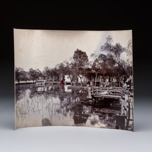 14 black and white photos of Hangzhou and the West Lake region, China, ca. 1900 — photo 15
