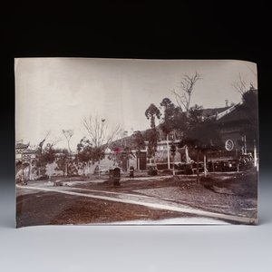 14 black and white photos of Hangzhou and the West Lake region, China, ca. 1900 — photo 10