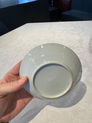 14 Chinese Canton famille rose 'Wu Shuang Pu-style' cups and saucers, 19th C. — photo 14