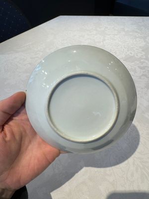 14 Chinese Canton famille rose 'Wu Shuang Pu-style' cups and saucers, 19th C. — photo 2