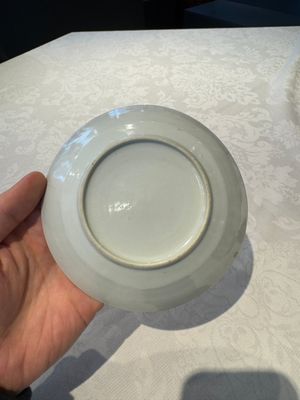14 Chinese Canton famille rose 'Wu Shuang Pu-style' cups and saucers, 19th C. — photo 7