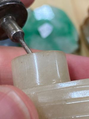 15 Chinese snuifflessen in hardsteen, glas en walnoot, 19/20e eeuw — foto 25