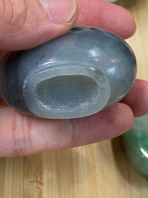15 Chinese snuifflessen in hardsteen, glas en walnoot, 19/20e eeuw — foto 42