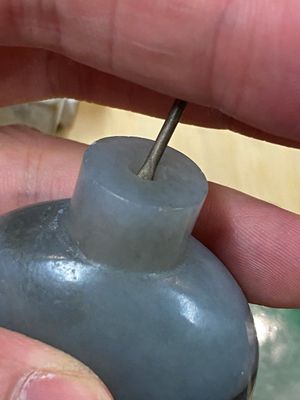 15 Chinese snuifflessen in hardsteen, glas en walnoot, 19/20e eeuw — foto 43