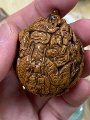 15 Chinese snuifflessen in hardsteen, glas en walnoot, 19/20e eeuw — foto 61