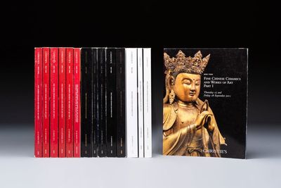 15 Christie's New York auction catalogues on Chinese ceramics and works of art, 2011-2019