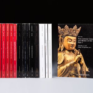 15 Christie's New York auction catalogues on Chinese ceramics and works of art, 2011-2019 — 照片 1