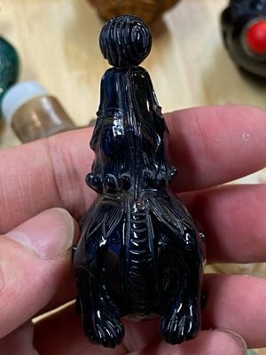 15 tabatières en pierres dures, verre et noyer, Chine, 19/20ème — photo 57
