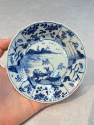 16 Chinese blue and white wares, Kangxi/Yongzheng — photo 21