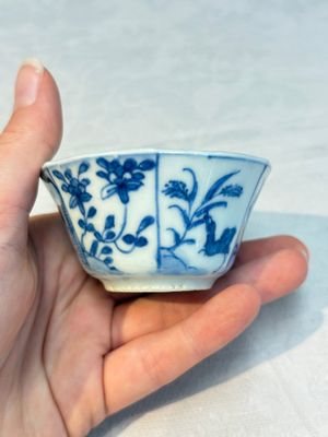 16 Chinese blue and white wares, Kangxi/Yongzheng — photo 43