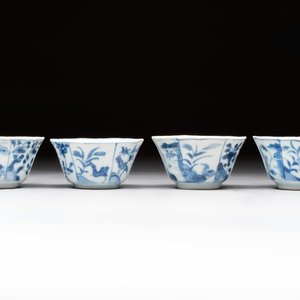 16 Chinese blue and white wares, Kangxi/Yongzheng — photo 11
