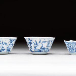 16 Chinese blue and white wares, Kangxi/Yongzheng — photo 14