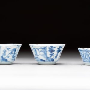 16 Chinese blue and white wares, Kangxi/Yongzheng — photo 15