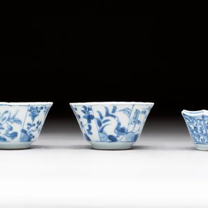 16 Chinese blue and white wares, Kangxi/Yongzheng — photo 16