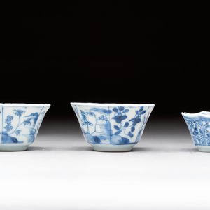 16 Chinese blue and white wares, Kangxi/Yongzheng — photo 17