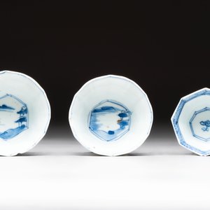 16 Chinese blue and white wares, Kangxi/Yongzheng — photo 18