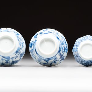 16 Chinese blue and white wares, Kangxi/Yongzheng — photo 19