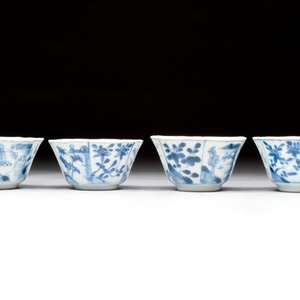 16 Chinese blue and white wares, Kangxi/Yongzheng — photo 8
