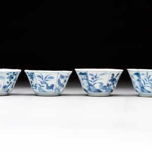 16 Chinese blue and white wares, Kangxi/Yongzheng — photo 9