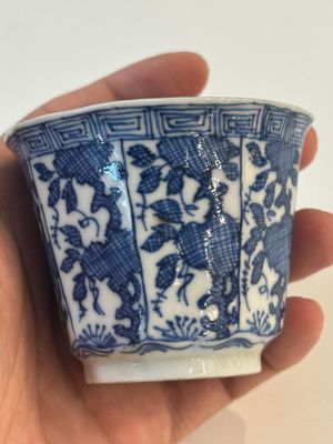16 Chinese blue and white wares, Ming/Qing — photo 16